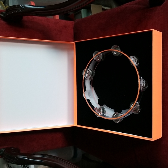 Drunk Elephant Orange Tambourine  Large Cardboard Box New - Picture 10 of 12